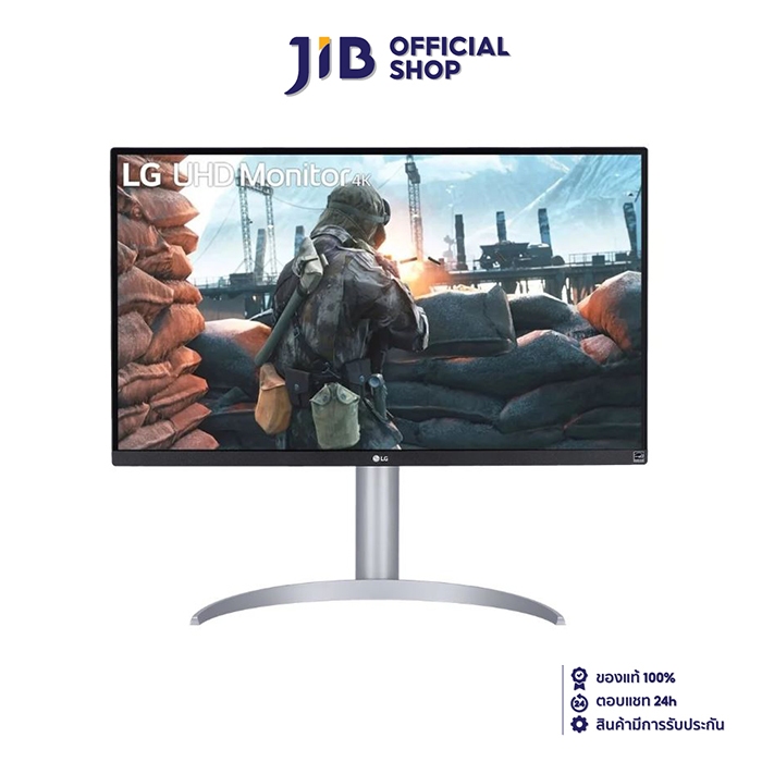 MONITOR (จอมอนิเตอร์) LG 27UP650-W - 27" IPS 4K 60Hz AMD FREESYNC