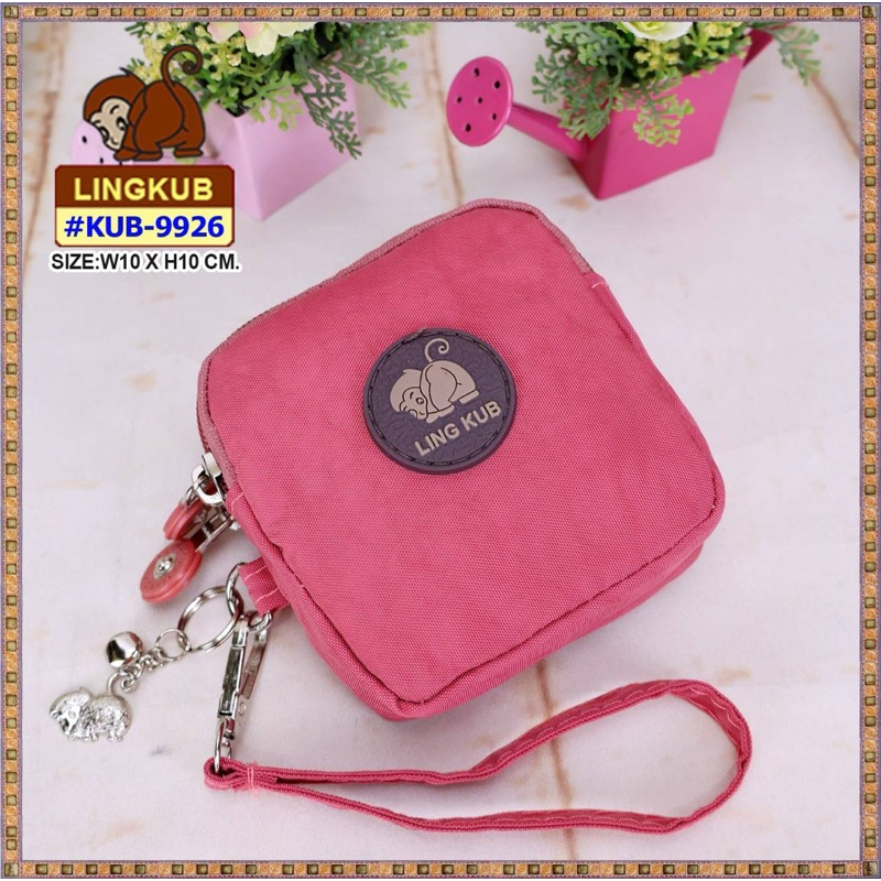 #Lingkub9926#กระเป๋าผู้หญิง#กระเป๋าใส่เหรียญ ใส่หูฟัง สายชาร์จ#มี2ช่องซิป#ขนาดกว้าง1.5“ยาว4”สูง4นิ้ว