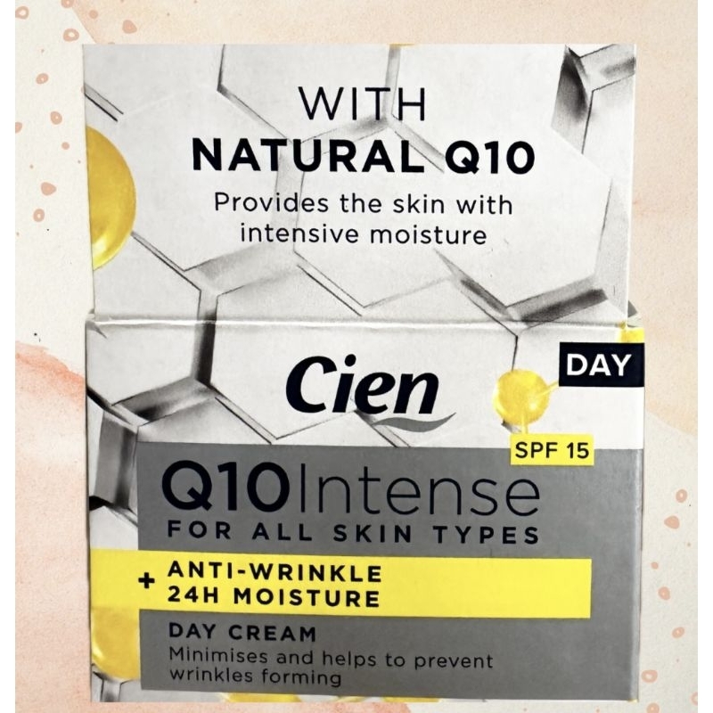 Cien Q10 Intense FOR ALL SKIN TYPES SPF15 (DAY)