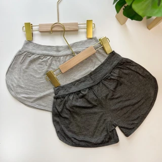 กางเกงขาสั้นเว้า สายฝอ ผ้าเรยอน นุ่มเด้งยืด ใส่ออกกำลังกาย 22-30 พร้อมส่งจากไทย