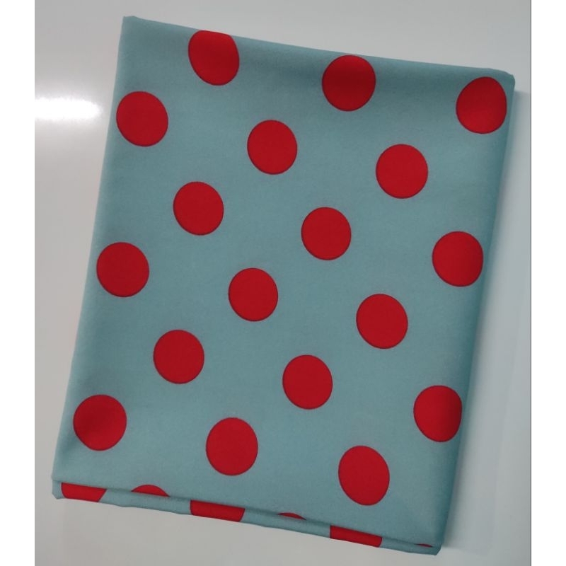 ผ้าไหมอิตาลี เนื้อนิ่มมาก ลายจุด ขนาด 3 เซนติเมตร มี 24 สี หน้ากว้าง 147 -152 cm  #ผ้าเมตร #ผ้าหลา #ผ้าตัดชุด - รูปที่ 3