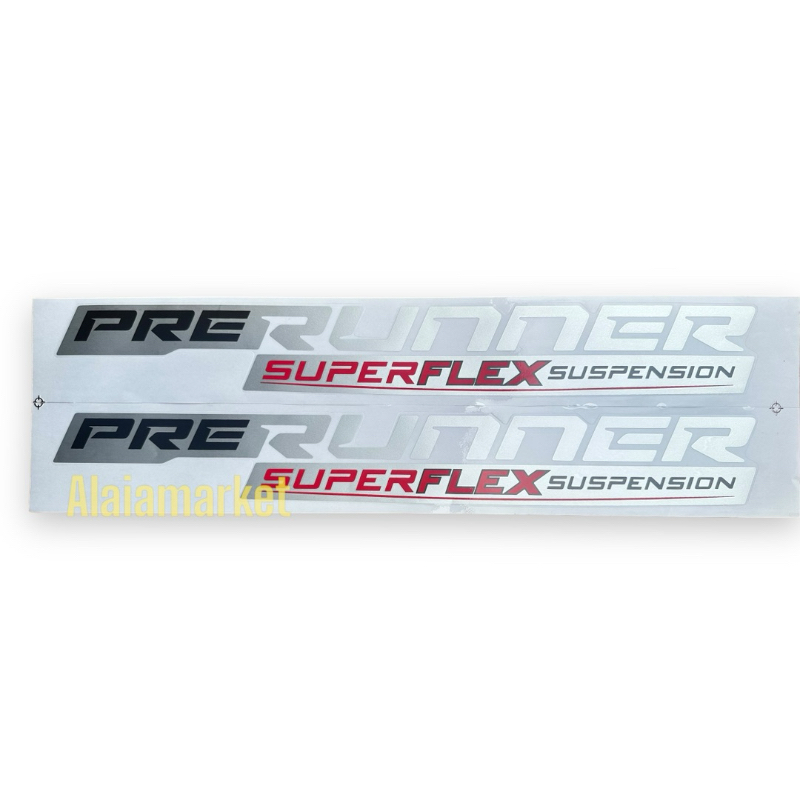 สติ๊กเกอร์ แผงข้างกะบะ PRERUNNER REVO 2020 2021