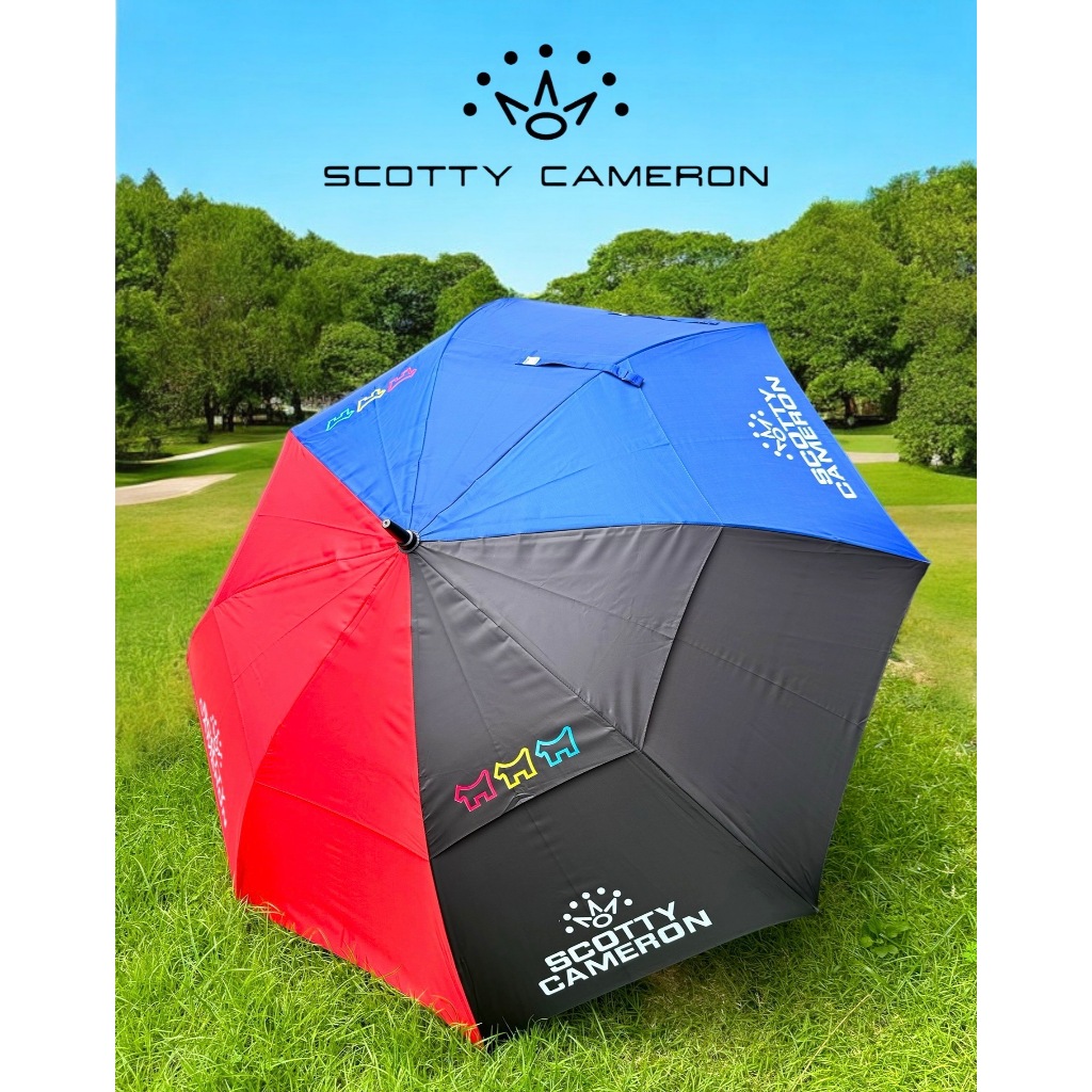 ร่มกอล์ฟ 2 ชั้น Scotty Golf Umbrella UV Double Canopy protection