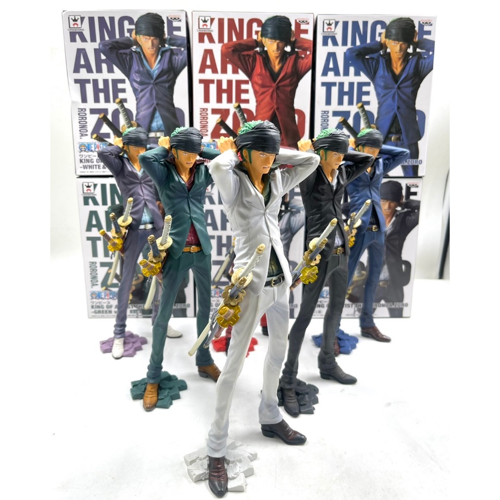 One Piece (KOA) KING OF ARTIST THE RORONOA.ZORO Set