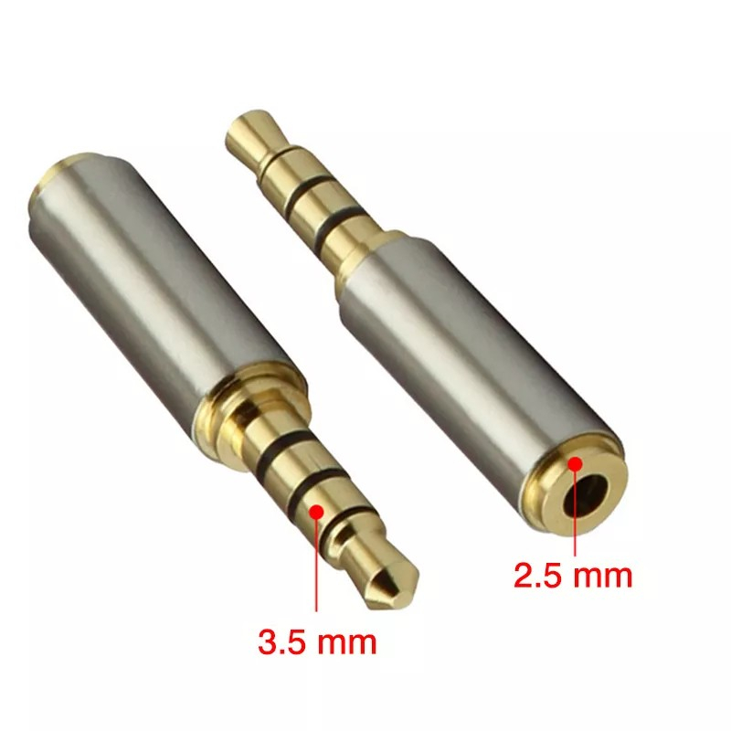 แจ็คแปลงหูฟัง adapter 2.5 mm เป็น 3.5mm