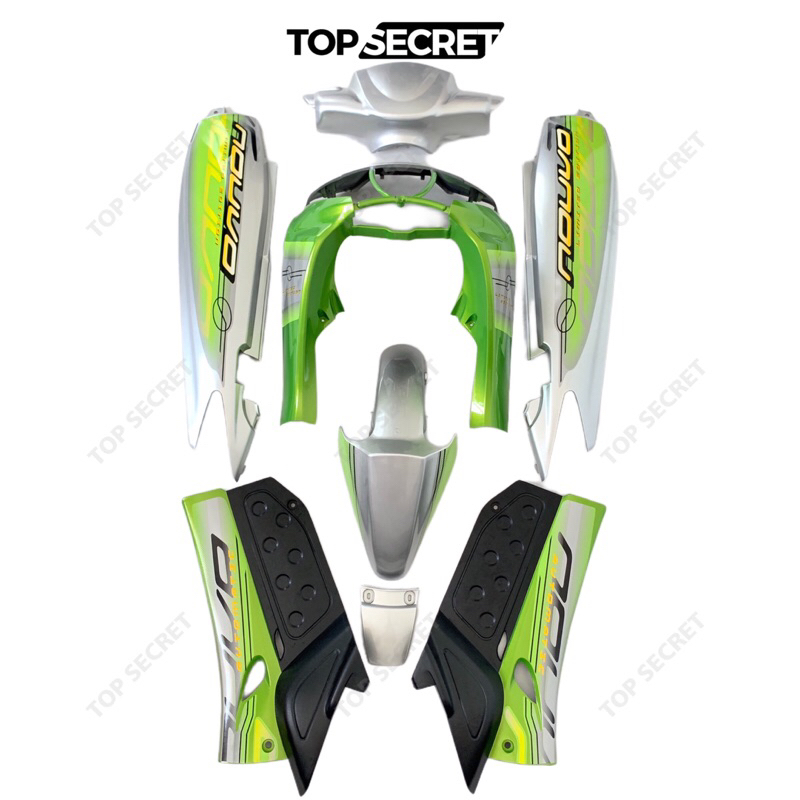 TOPSECRET ชุดสี Nouvo ตัวเก่า สีเขียว/เทา