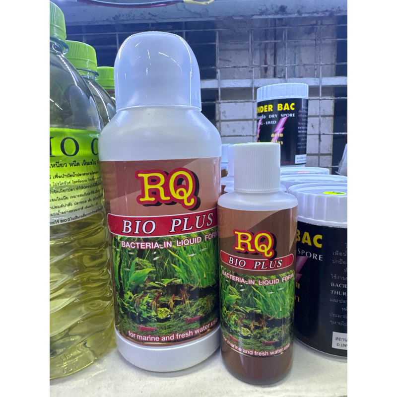 RQ BIO PLUS แบคทีเรียน้ำย่อยสลายสิ่งสกปรก