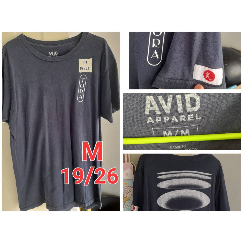 เสื้อยืดมือสอง TORA #TORA #AVID #APPAREL