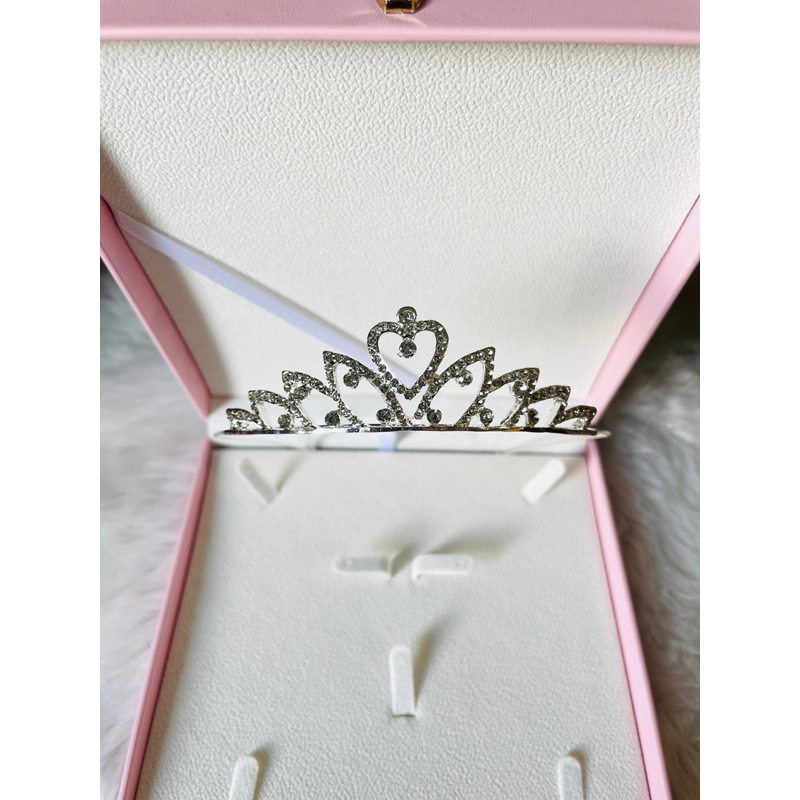 ที่คาดผมมงกุฎกิ๊บติดผมเจ้าหญิงใส่ได้ทั้งเด็กและผู้ใหญ่มงกุฏที่คาดผม ประดับคริสตัล พลอยเทียม - รูปที่ 5