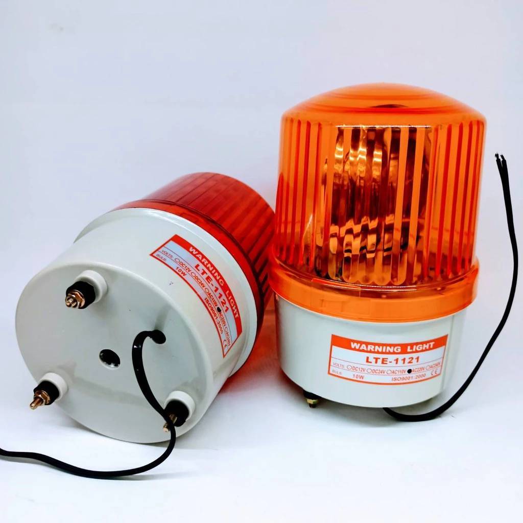 ไฟหมุน ไฟเตือน ไฟหมุนLED ไฟหมุนไซเรน ไม่มีเสียง/LTE-1121/LTE-6121