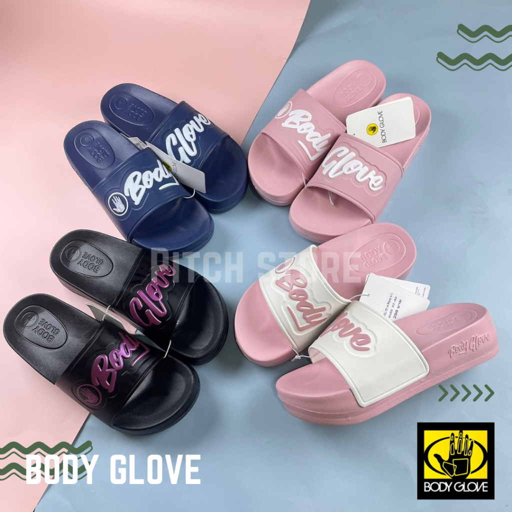 Bodyglove รองเท้าแตะแบบสวมผู้หญิงส้นสูง 2 นิ้ว รุ่น BGL151 (37-40)