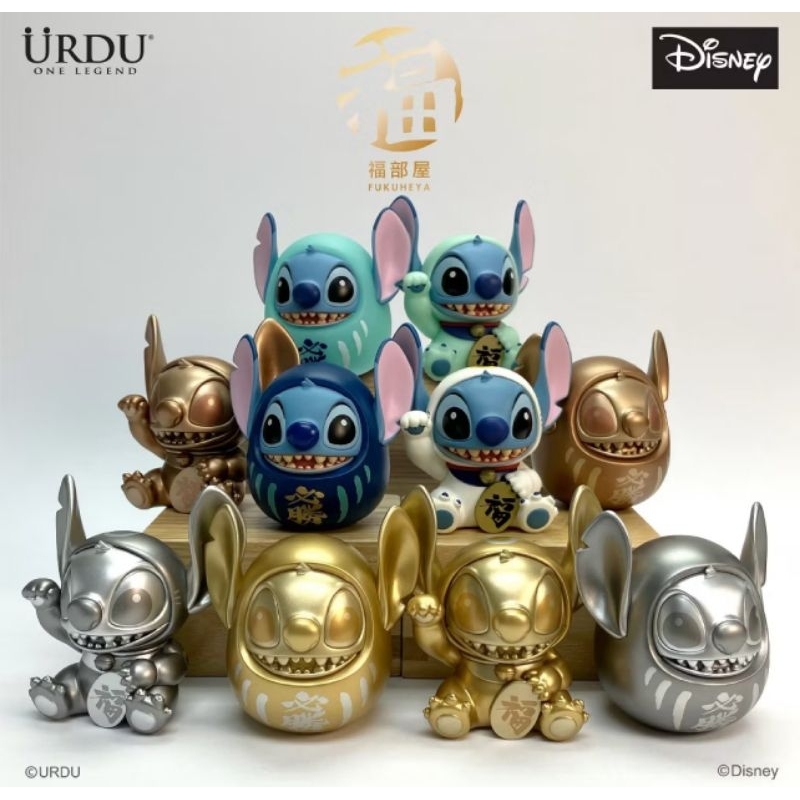 Disney Fukuheya Lucky Series 2 : STITCH กล่องสุ่มจาก URDU มีของพร้อมส่ง