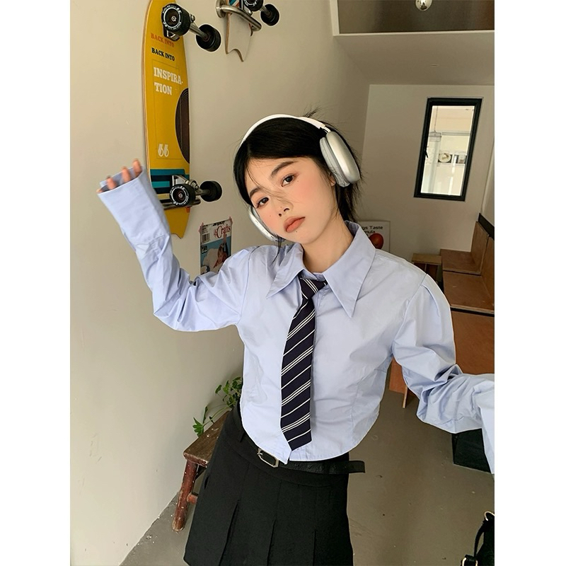 โทนสีดำ🎮✨ (แบบสั้น) พร้อมส่ง ส่งเร็ว 1-2 วันถึง 🖲️โทนสีดำ เนคไทนักศึกษา เนคไทสำเร็จรูปลายสก็อต/เนคไทลายทาง necktie