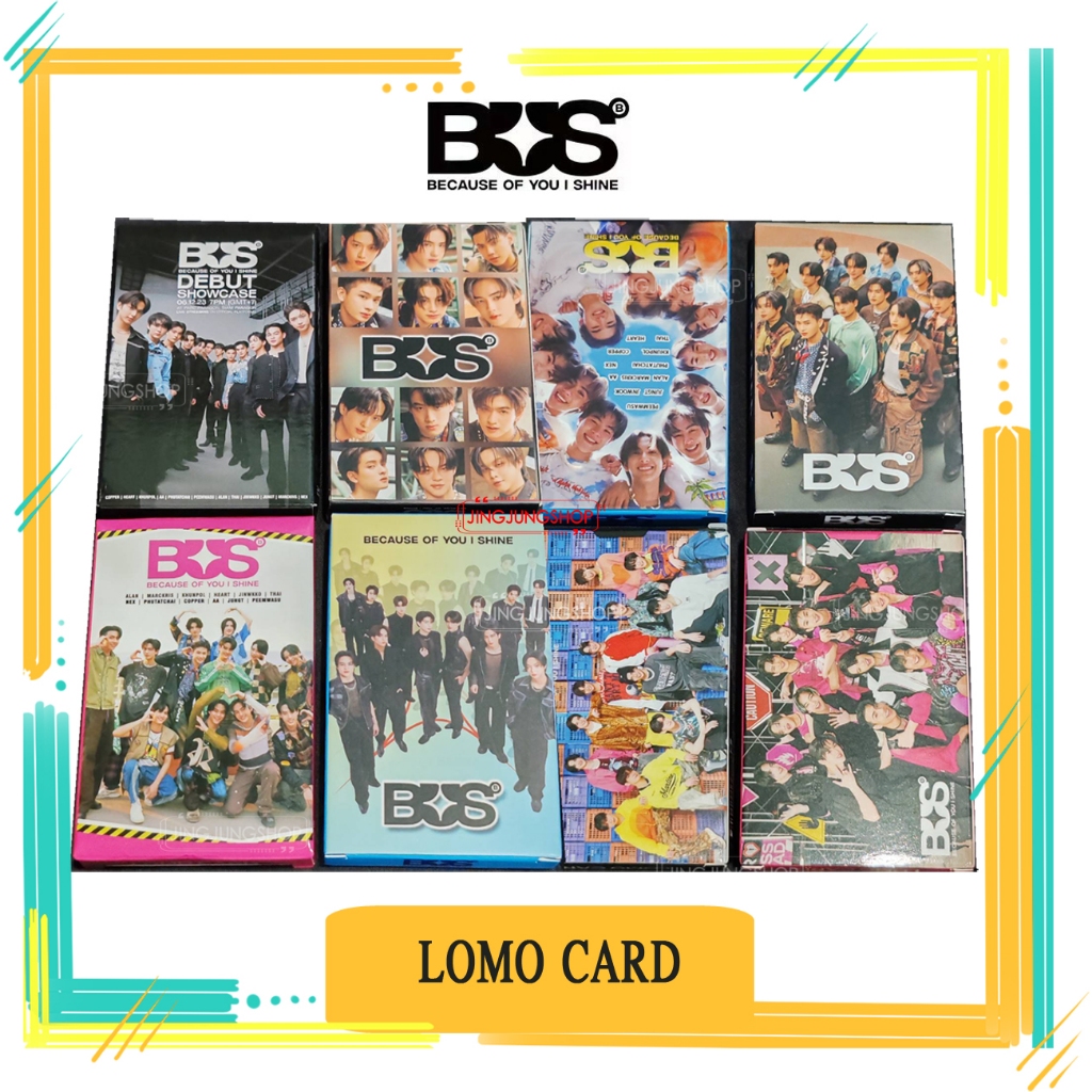 LOMO CARD การ์ดโลโม่ รูปศิลปิน BUS *Because of you I shine* (บัส)