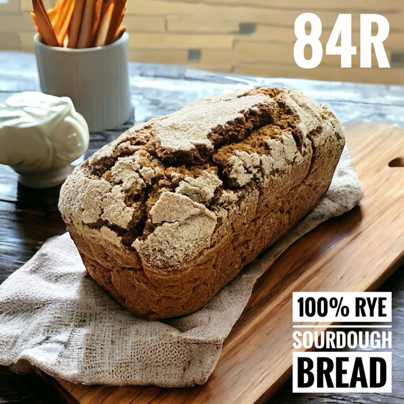 84R ขนมปังซาวโดว์ไรย์ Sourdough Rye Bread