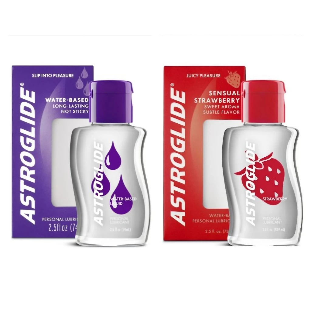 Astroglide Personal Lubricant Water-Based Long-Lasting Not Sticky 35ml , 74ml สารหล่อลื่น แอสโตไกลด์