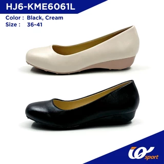 IQ STYLE รองเท้าคัทชูผู้หญิง ทางการ (ส้นเตี้ย) รหัสHJ6-KME6061L