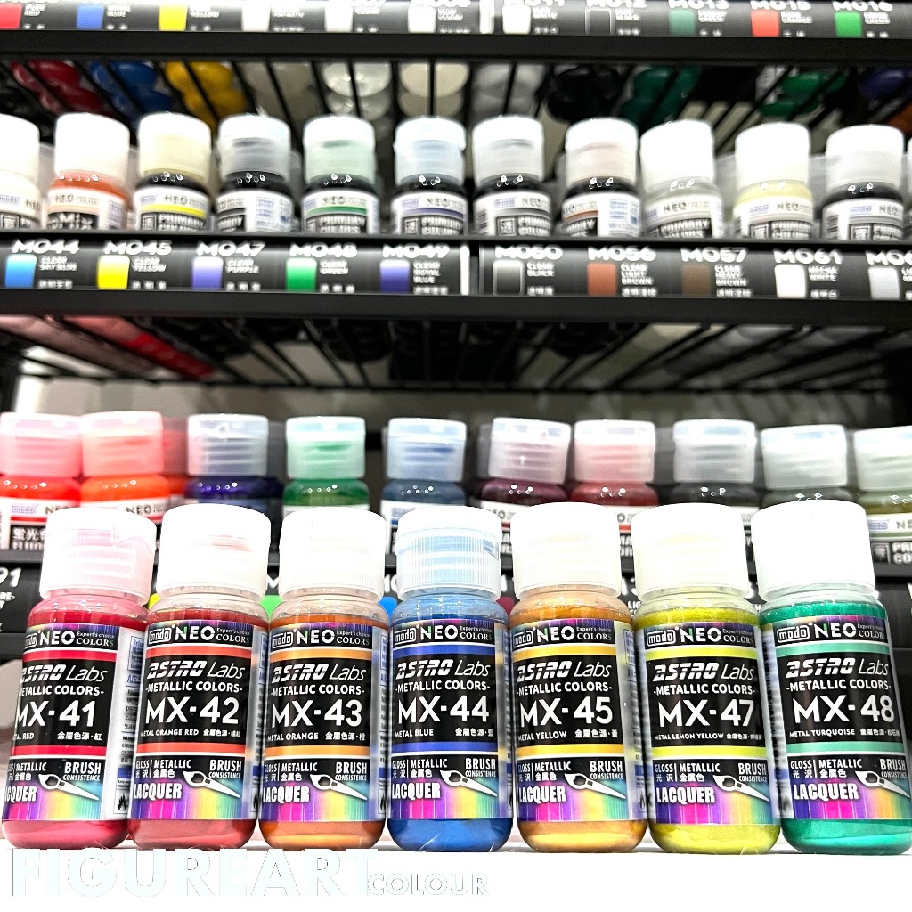 MODO COLOR ASTRO LABS ขนาด 30ml ต้องผสม 1:2.5 สีโลหะพิเศษสำหรับนักผสม จะออกสีโลหะได้หลายเฉดสี