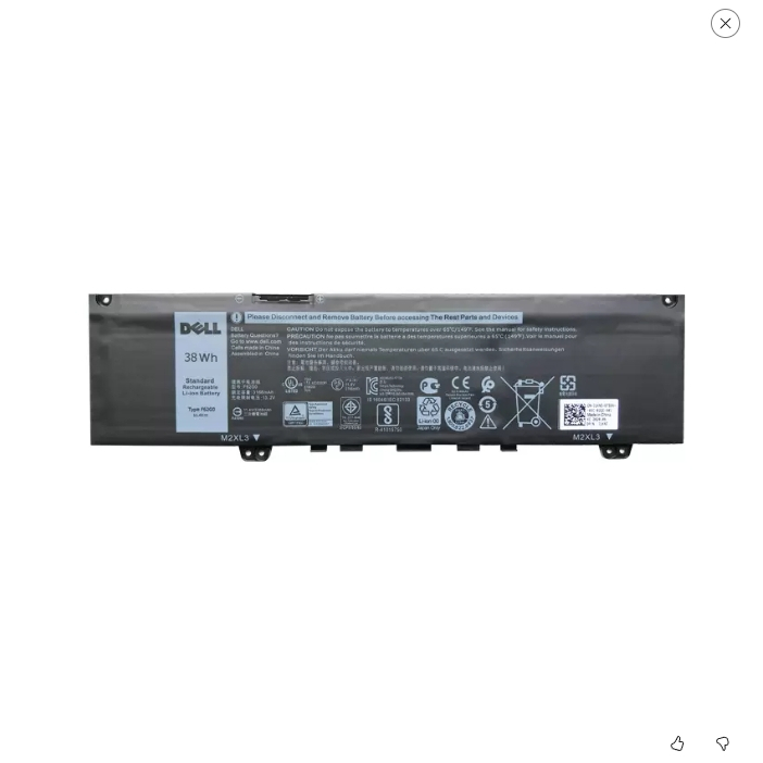 💛Dell Inspiron 13 5370 7370 7373 7380 7386 series f62g0 39dy5 rpjc3 p83g original