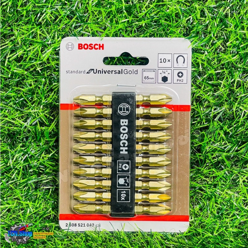 ดอกไขควง BOSCH (แพ็ค10ดอก) ราคา 260.-/แพ็ค
