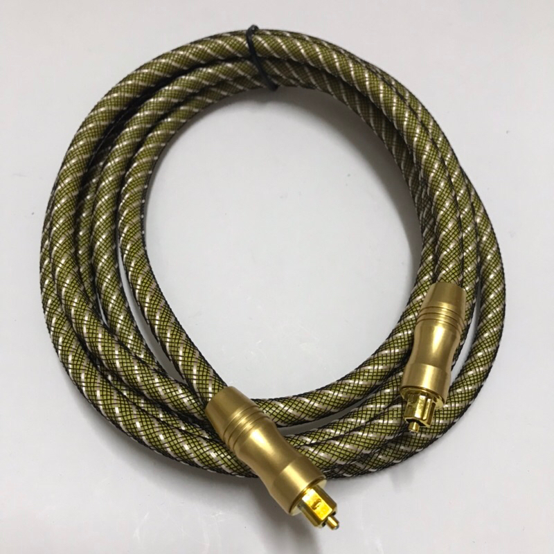 สาย Optical ERTK Digital Optical Fiber Audio Cable OD 7.0 for DVD CD สายถัก 2 เมตร
