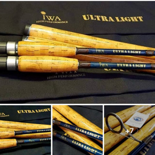 IWA ULTRALIGHT 👍มีของแถม คันสปิ๋ว 2 ท่อน เนื้อกราไฟต์ Powerl…