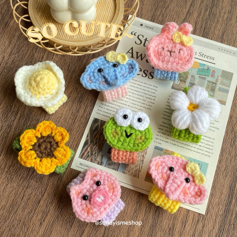 สายรัดเข็มขัดไหมพรม ขนาดมาตรฐาน handmade