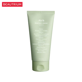 ABIB Acne Foam Cleanser Heartleaf Foam ผลิตภัณฑ์ทำความสะอาดผิวหน้า 150ml