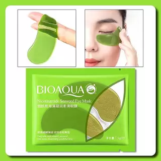 BIOAQUA มาส์กใต้ตา 4 สูตร มาส์กไฮโดรเจล แผ่นมาส์กใต้ตา สำหรับคนที่มีปัญหาใต้ตาดำ ตาบวม ถุงใต้ตา