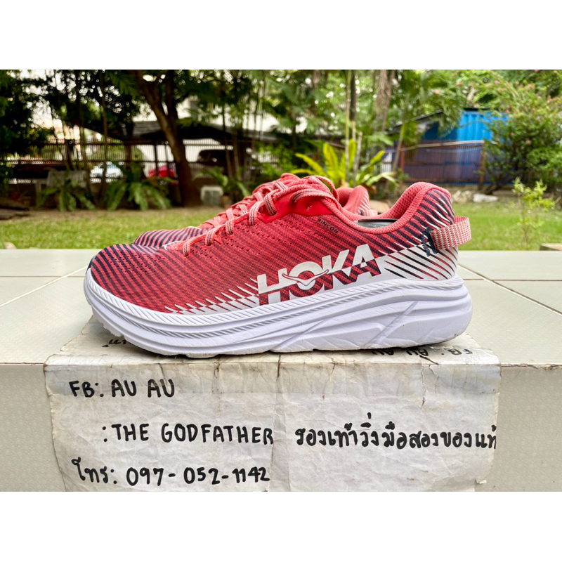 รองเท้าวิ่ง Hoka Rincon 2 ไซส์ 41.33 eu, 9 us, 26 cm (เหมาะ ผช ใส่เบอร์ 25.5-26 cm)