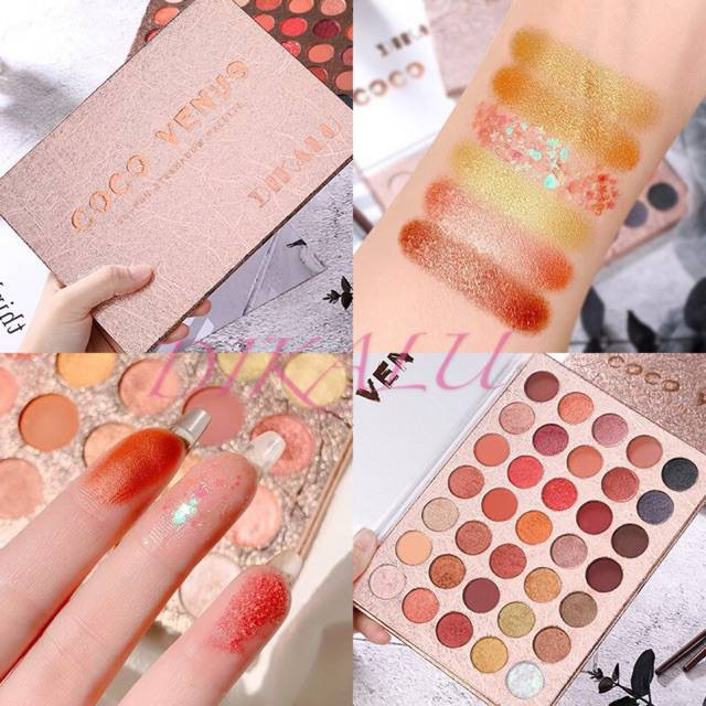 DIKALU COCO VENUS อายแชโดว์ 35 สีเนื้อดินน้ำมันสีสวยติดทน พร้อมส่ง แท้