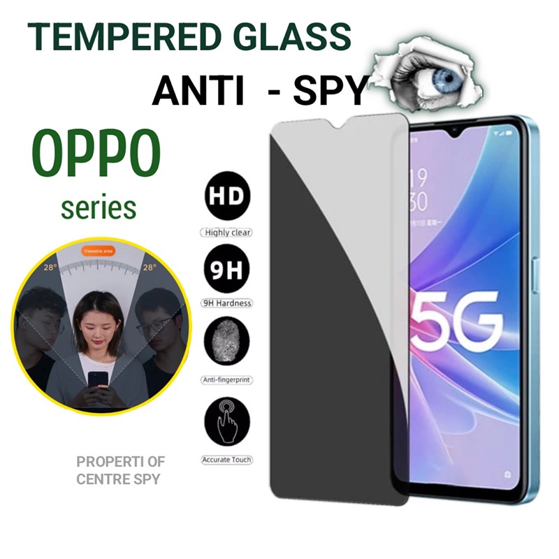 ฟิล์มกันแสงสะท้อน For OPPO A15 A38 A57 A79 Case OPPO A16 A18 A31 A17 A60 A74 A5 A54 A53 A3 A78 A3 reno 4 5 8T A5S เอชดี