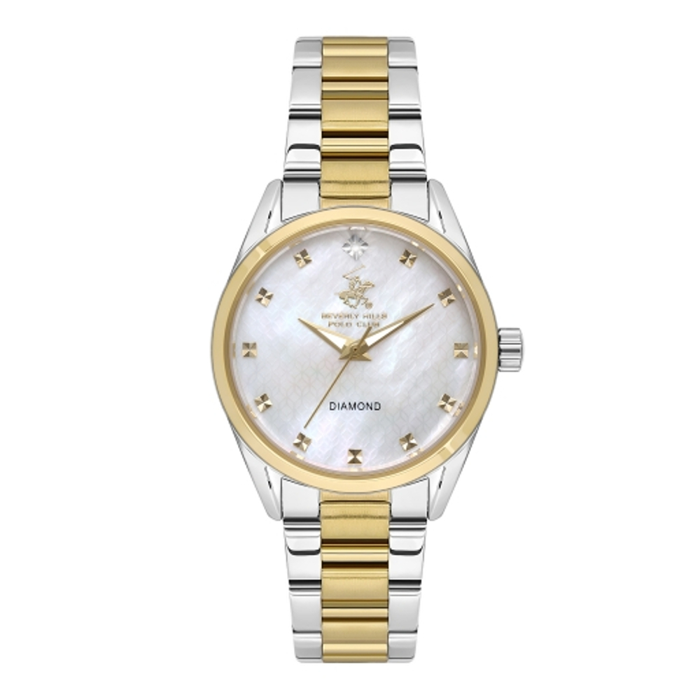 Beverly Hills Polo Club BP3601X.220 นาฬิกาข้อมือผู้หญิง สี Silver / Gold