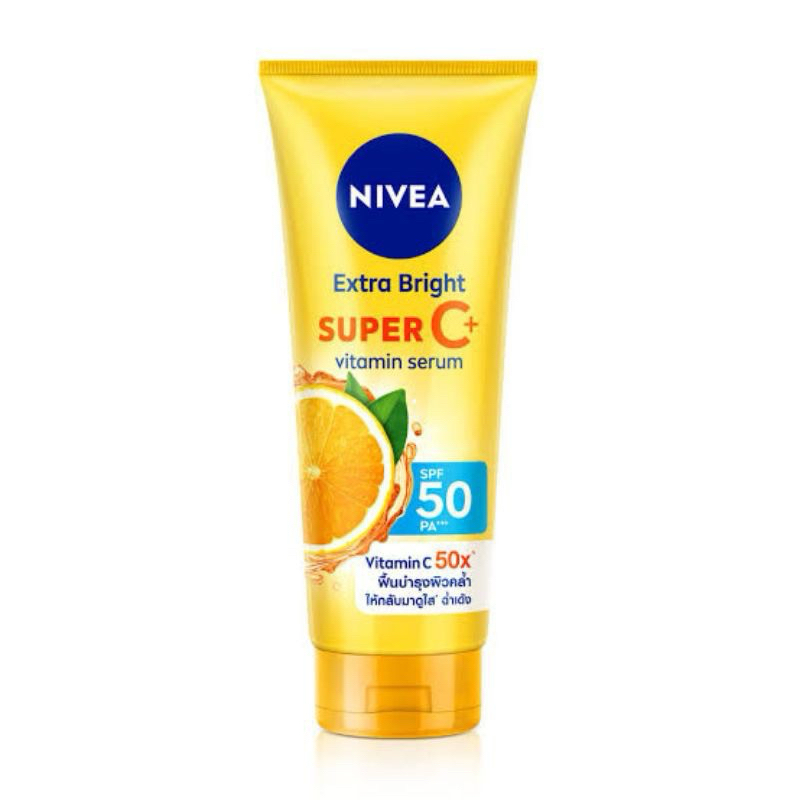 NIVEA Extra Bright Super C+ Vitamin serum 180ml./320ml