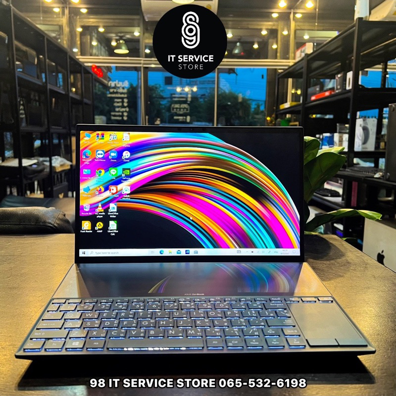 ✍🏻💻 Asus ZenBook Duo UX481FL-HJ113T ( ทัชสกรีน 2 จอ + สัมผัส ) 💻 ✍🏻