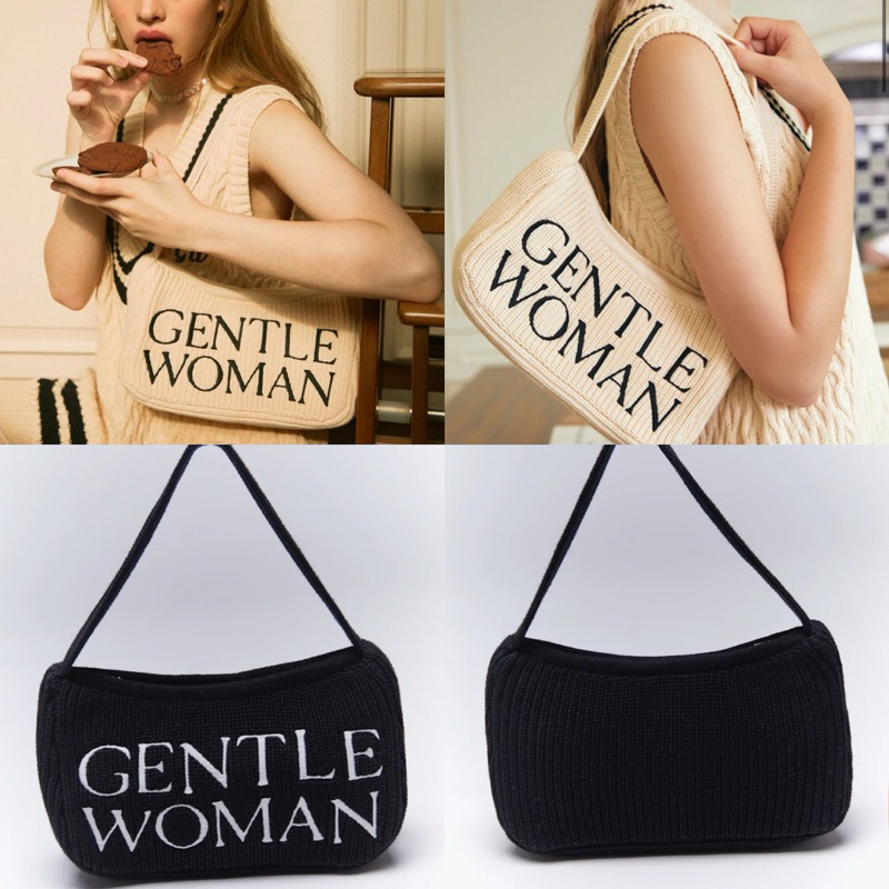 พร้อมส่ง GW PREPPY KNIT SHOULDER BAG