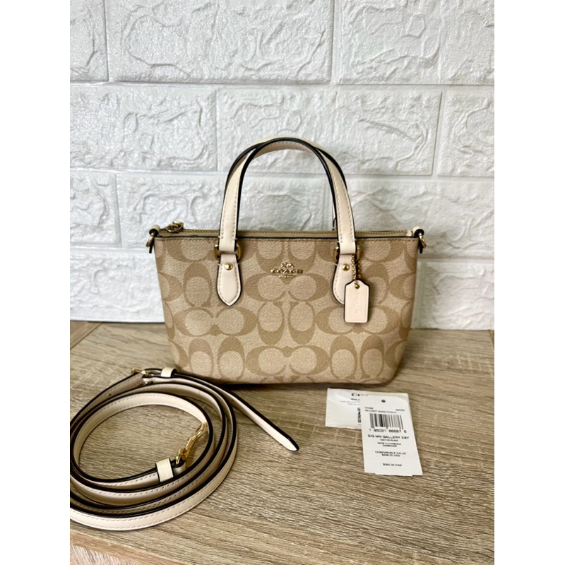 Coach ของแท้💯% มือสอง Coach Mini Gallery Crossbody CH468