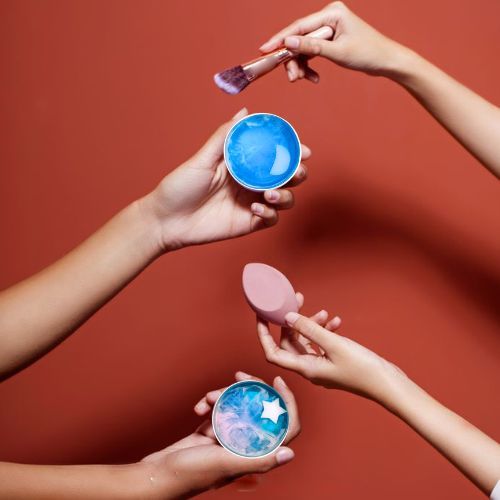 แปรงแต่งหน้าทําความสะอาดสบู่ แต่งหน้าเครื่องมือทําความสะอาดสบู่กล่องทําความสะอาด - รูปที่ 5