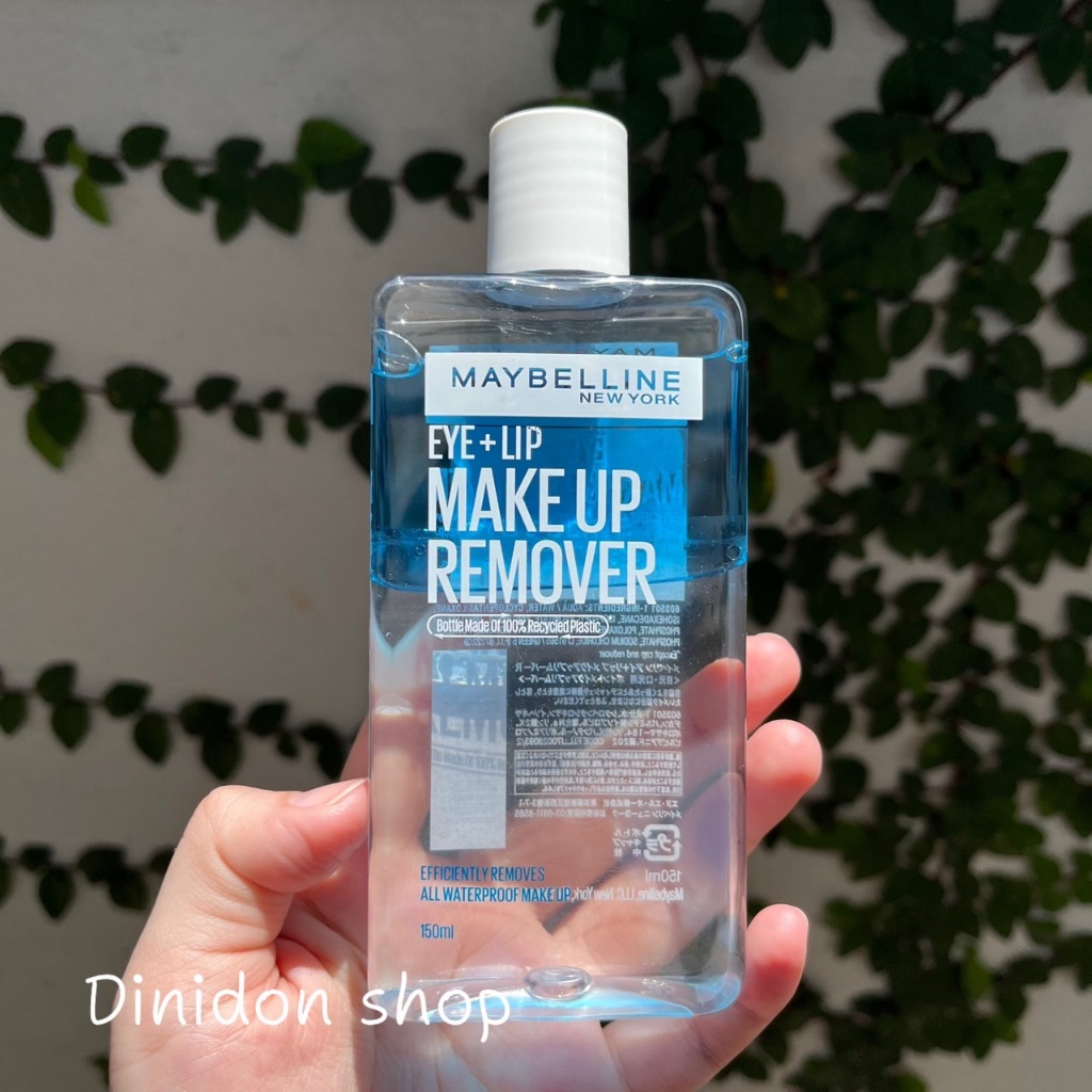 ((dinidon shop)) Maybelline Eye + Lip Makeup Remover 150 ml.