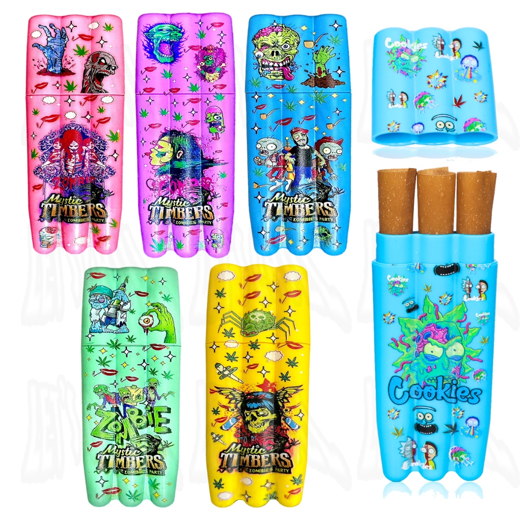 พร้อมส่ง เคสใส่โรล ใส่พันลำ3ชิ้น พกพา เก็บกลิ่น กันน้ำ Cookie Honeypuff นำเข้าจากต่างประเทศ ส่งไว
