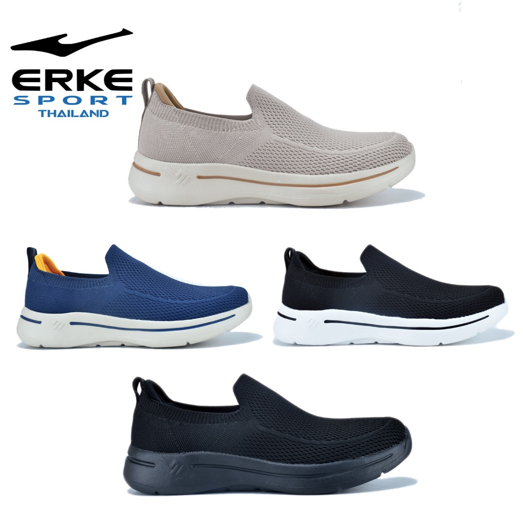 Baoji 888 Go Walk Slip-on รองเท้าผ้าใบ บาโอจิ แท้ ผู้ชาย