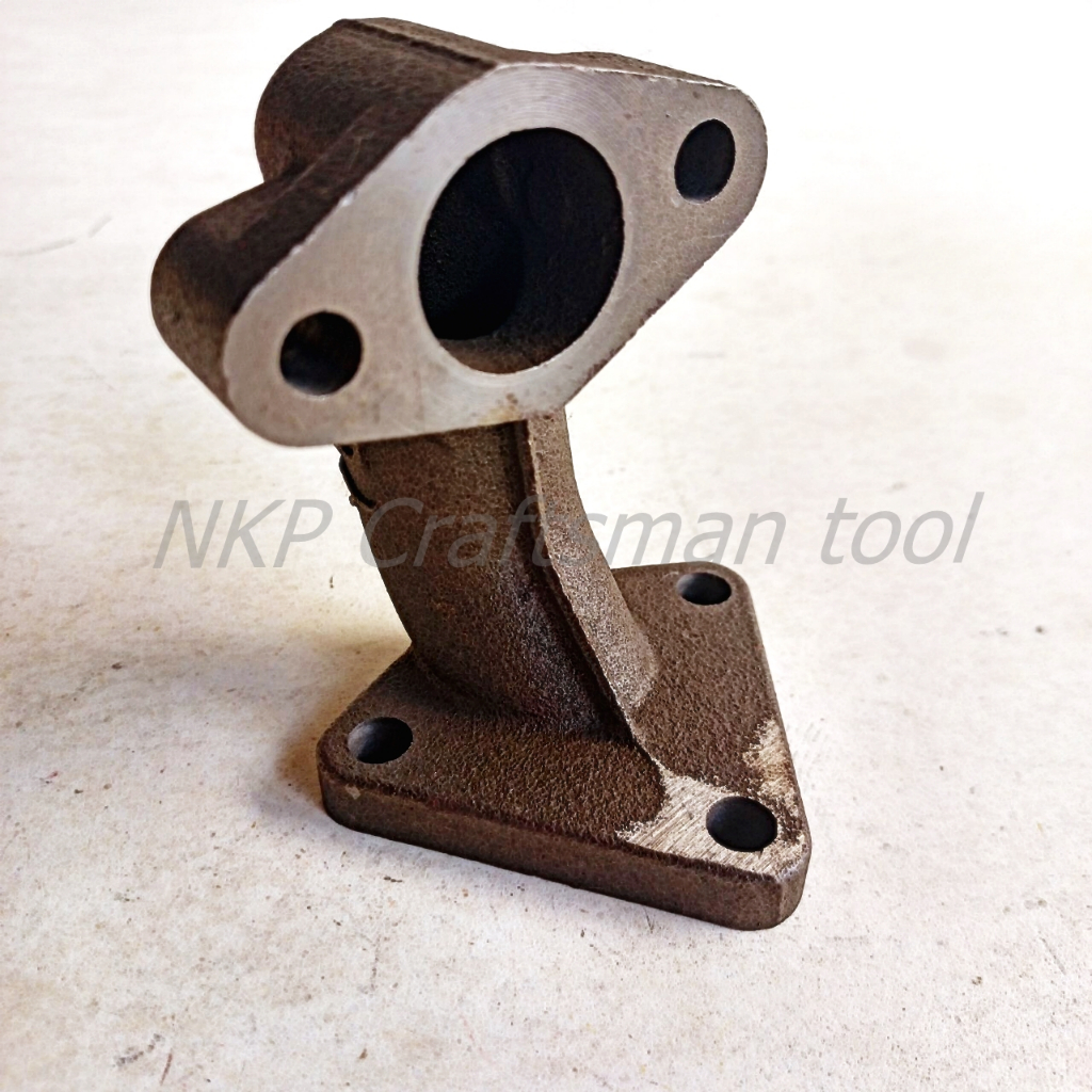 ข้อต่อท่อไอเสีย คอท่อไอเสีย สำหรับ เครื่องยนต์ 9HP 13HP GX270 GX390 ทนทาน อย่างดี