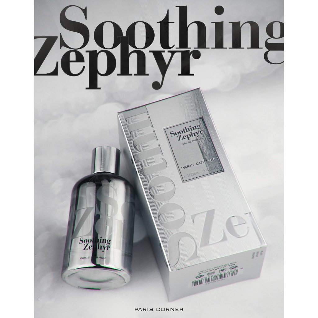 น้ำหอม PARIS CORNER (SOOTHING ZEPHYR) EAU DE PERFUME 100ML UNISEX (ของแท้100%)