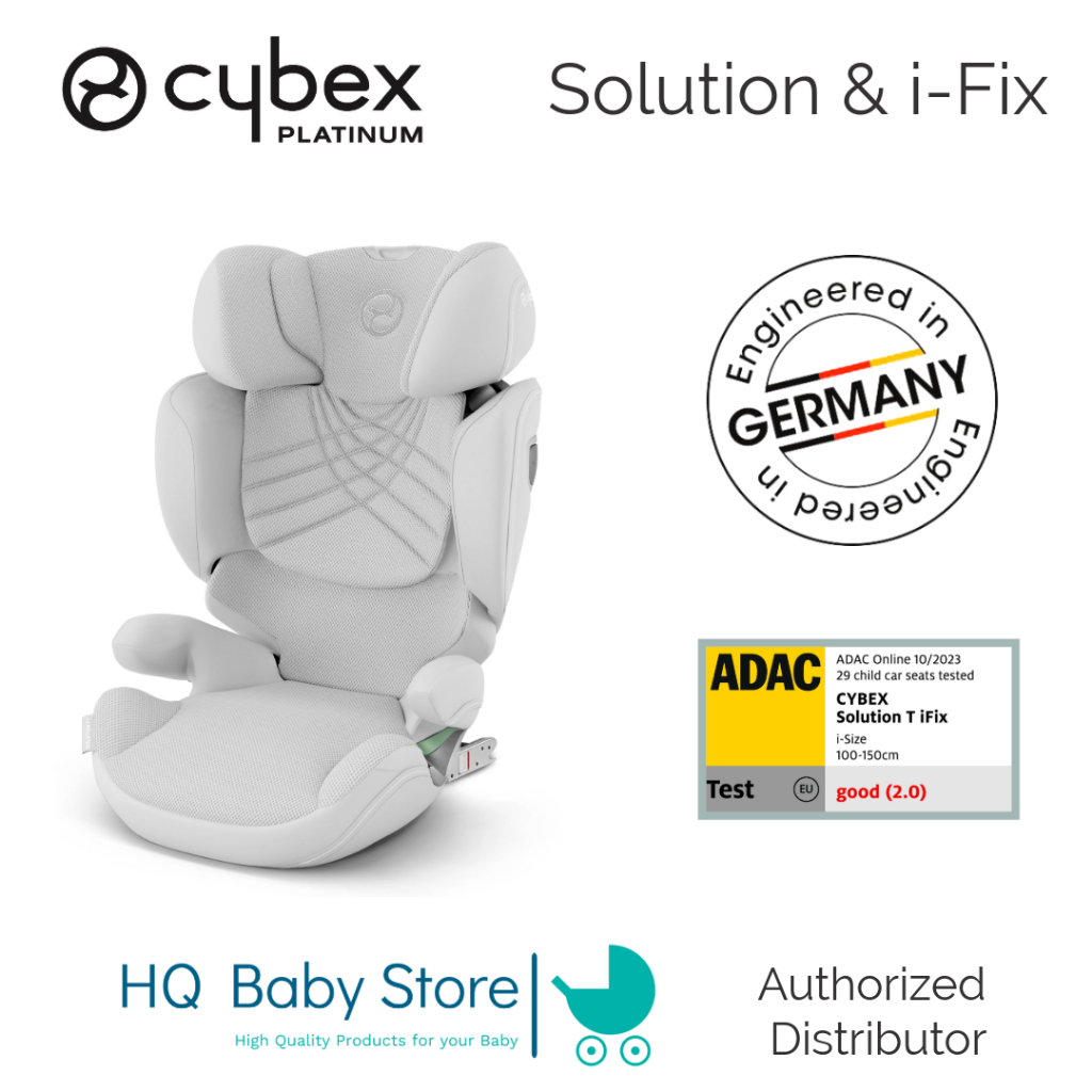 Cybex Solution T i fix 2024 คาร์ซีท สำหรับเด็กโต 3 ปี ถึง 12 ปี จากประเทศเยอรมันนี 🇩🇪