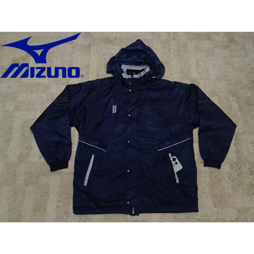 เสื้อกันหนาว เสื้อกันหนาวติดลบ overcoat jacket เสื้อกันหิมะ แบรนด์ MIZUNO มือ 2 ของญี่ปุ่น XL