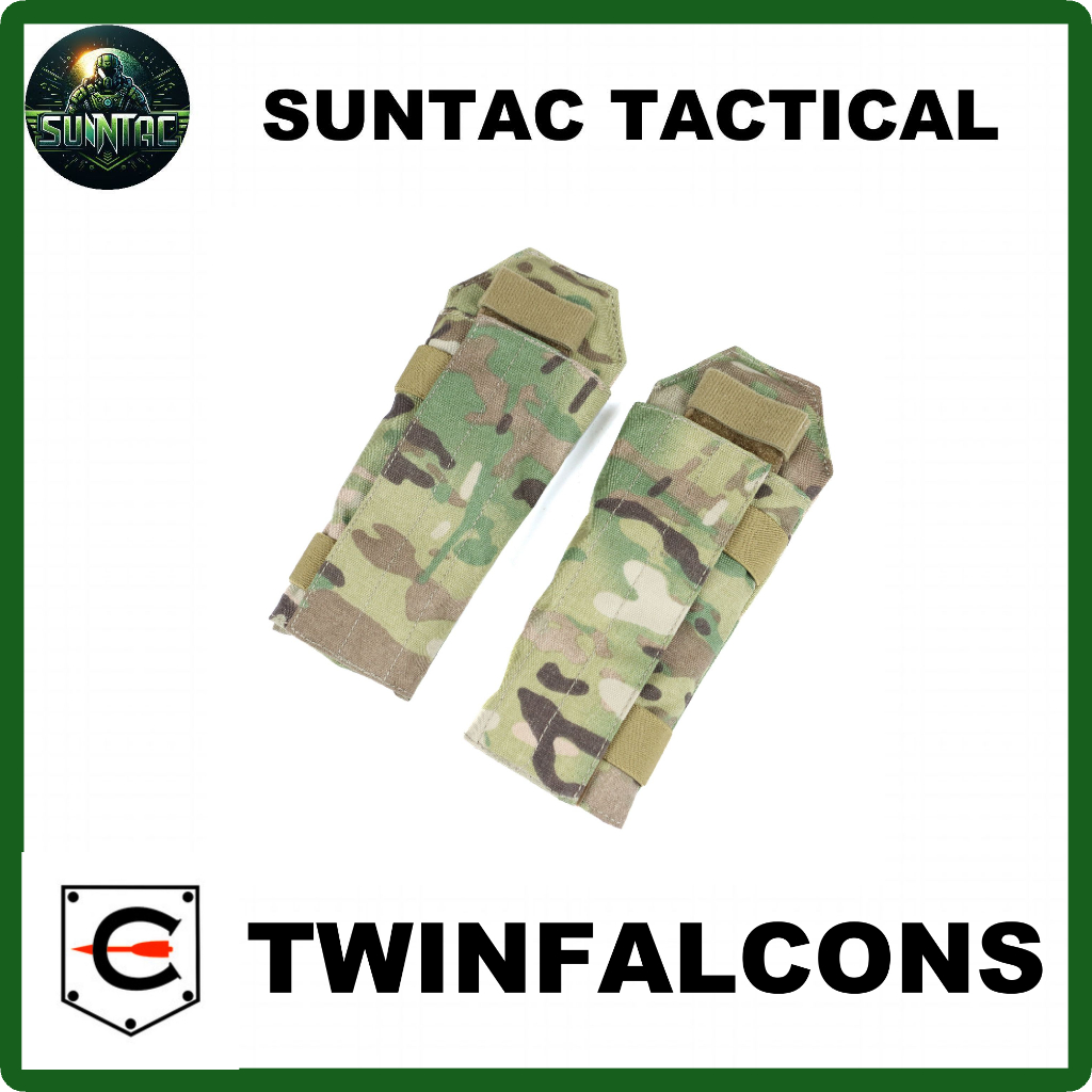 Twinfalcons ชุดรองบ่าติดเสื้อเกราะ | SSP Structural Shoulder Pads | TW-SP009