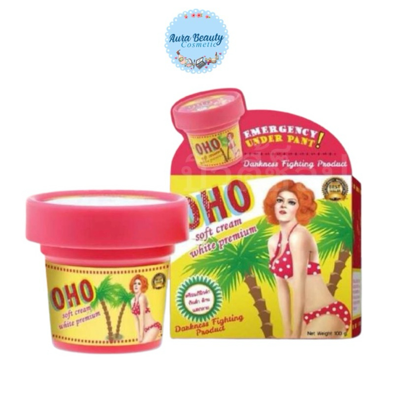 OHO Soft Cream 100g. โอ้โห ซอฟครีม ครีมแก้ด้าน