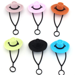 จุกปิดหลอดดูดน้ํา ฝาปิดหลอด 9-10 มม. ซิลิโคน  กันฝุ่น ใช้ซ้ํ…