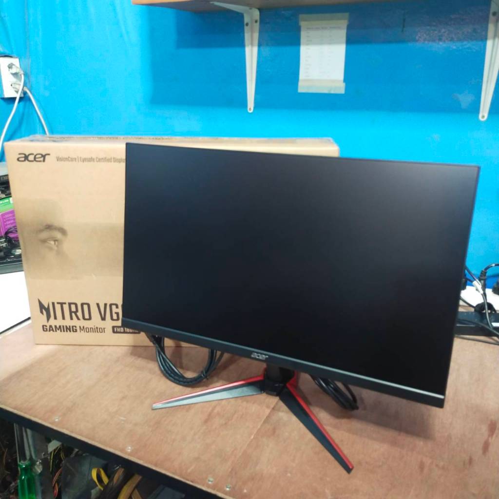 LED ACER Nitro VG240YM3BMIIPX FHD IPS 180Hz HDMI +DP+ลำโพงในตัว ประกันเต็ม Advice 18/6/2027