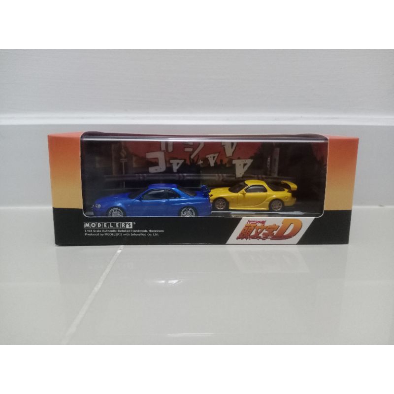 Initial D โมเดลรถRX-7 & GT-R KODANSHA MODELER'S